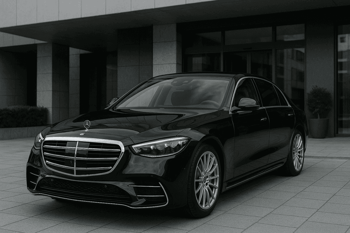 Transferência de Aeroporto com Mercedes S-Class em Istambul – Onde o Conforto Encontra o Prestígio