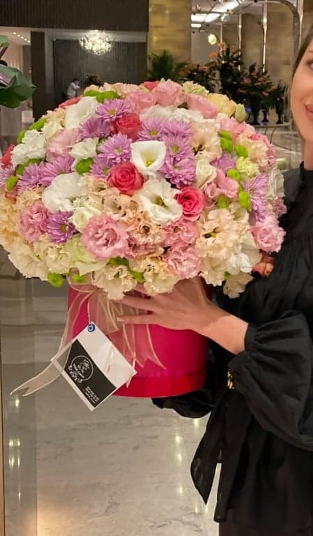 Gemischte Blumenbox | Lieferung am selben Tag