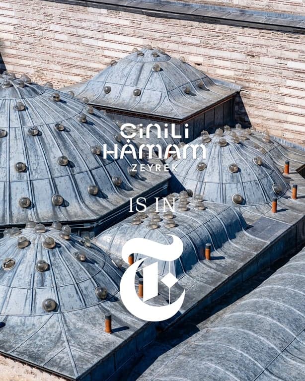 The New York Times Zeyrek Çinili Hammam