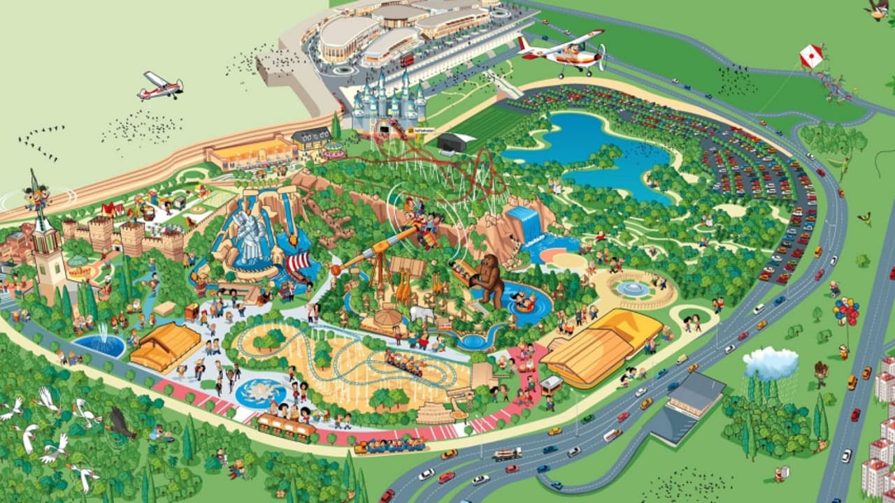 Vialand Attractiepark Istanbul – Ticket voor een Volledige Dag Familie-avontuur