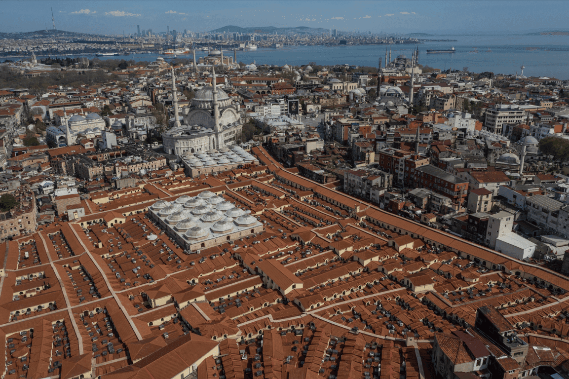 Tour de Medio Día en la Azotea del Gran Bazar en Estambul