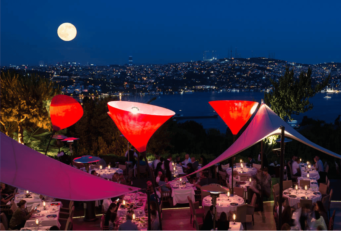 Sunset Grill & Bar – Cucina Gourmet con Vista sul Bosforo a Istanbul