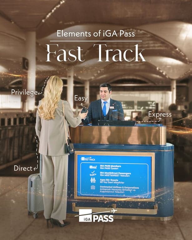 Istanbul VIP Ankunftspaket für zwei – Fast Track, Transfer & eSIM