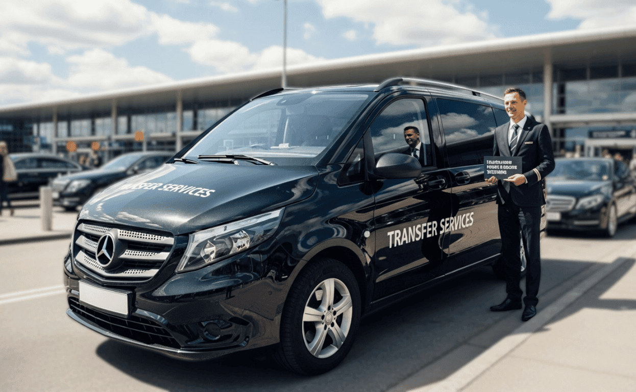 Antalya Private Airport Transfer with Vito Minibus