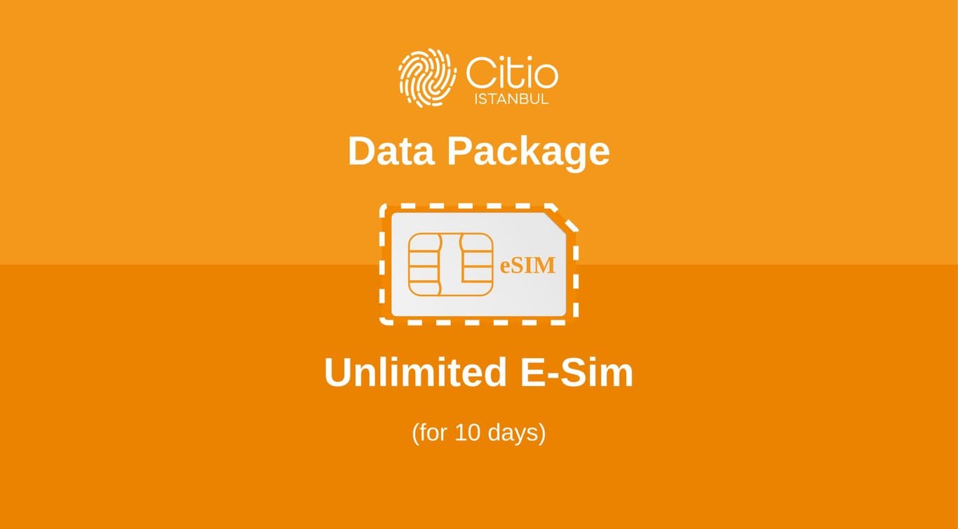 SIM-карта для Турции – Безлимитная 10-дневная eSIM для Стамбула
