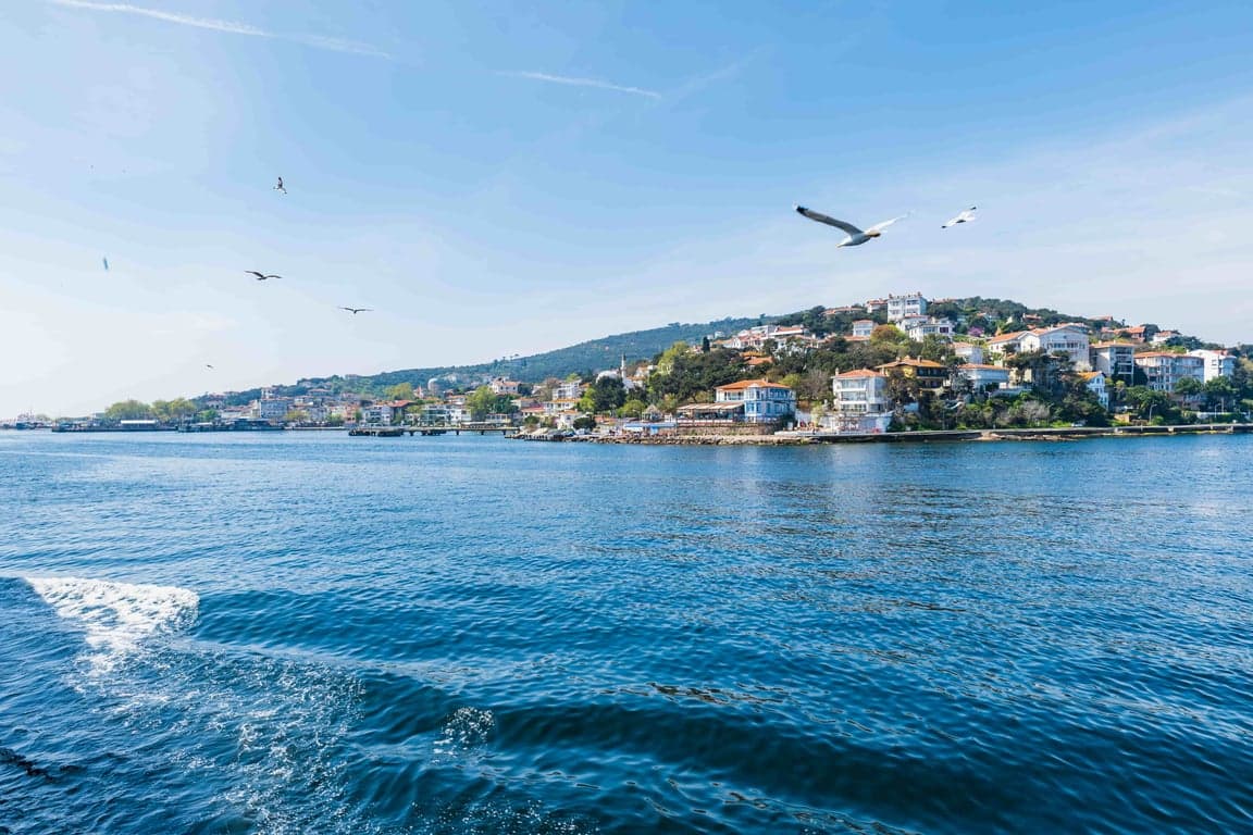 Cruzeiro no Bósforo em Barco Privado em Istambul