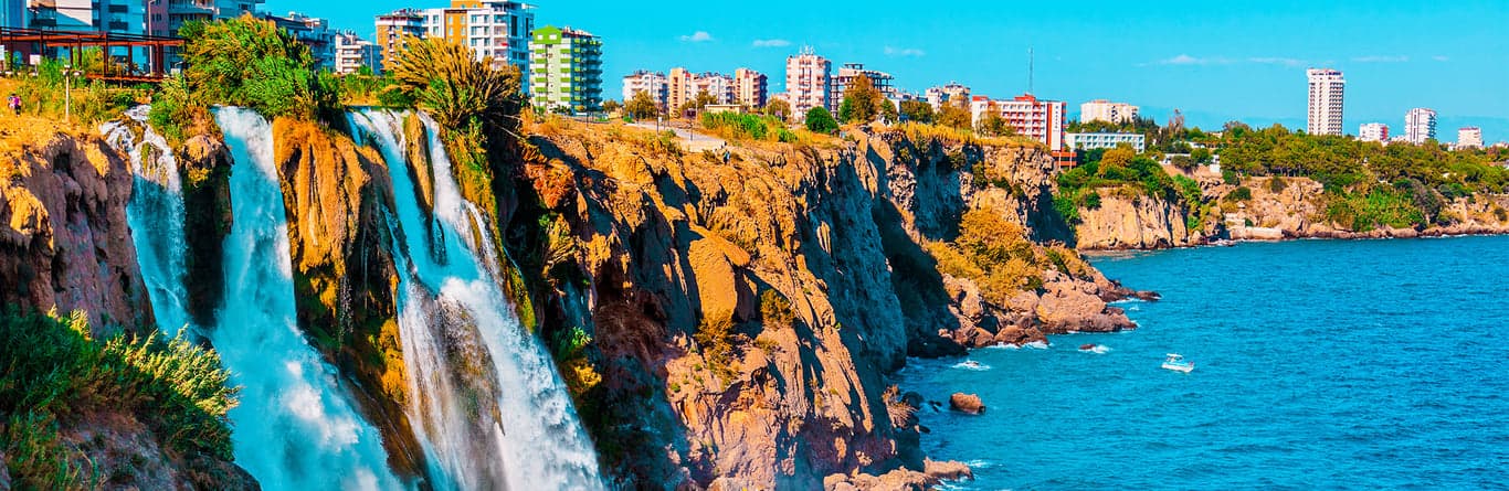 Antalya Stadtbesichtigung (mit Bootstour & Wasserfällen)