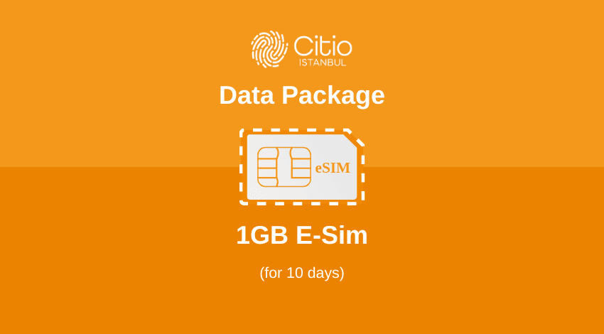 Mantente Conectado en Turquía con eSIM de 1 GB por 10 Días
