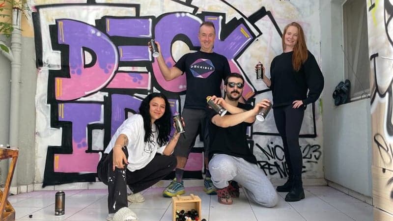 Do Graffiti and Drink Cocktails - Sip and Spray with Locals