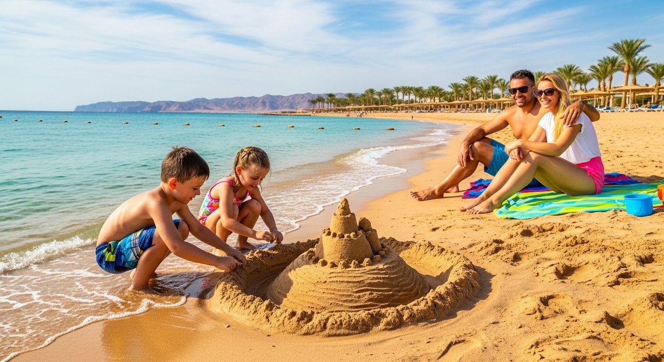 Familienmomente in Sharm