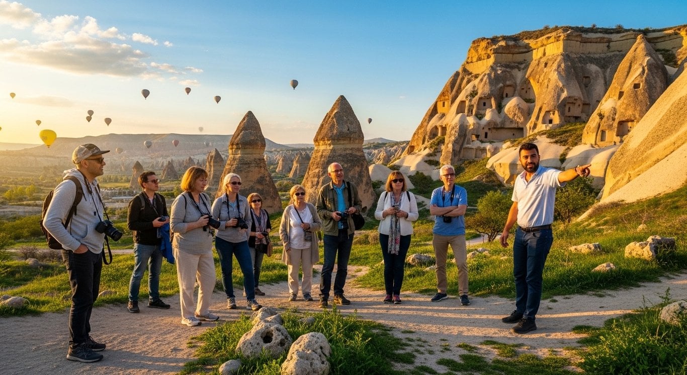Passeios Regulares na Cidade de Capadócia – Vales, Chaminés de Fadas & Cidades Subterrâneas